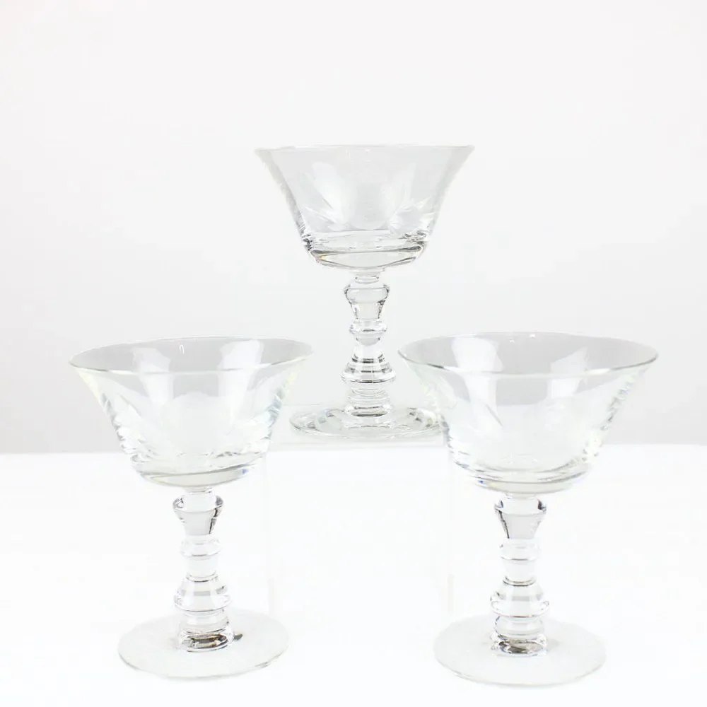 Fostoria set rose